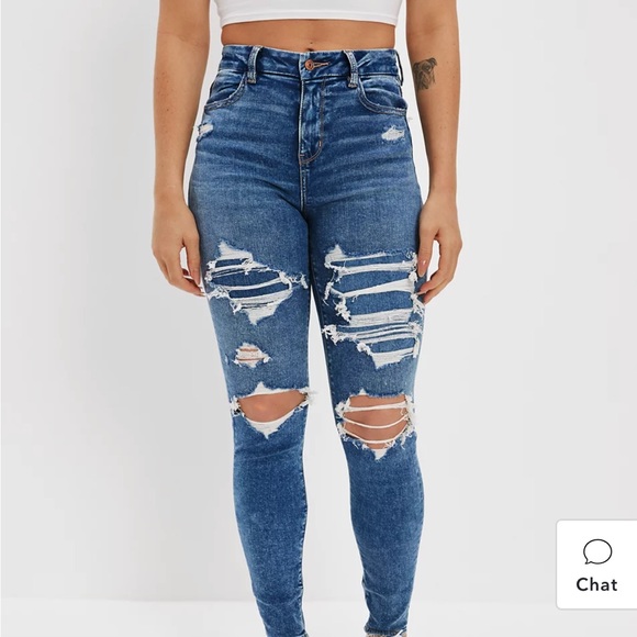 AE Ne(x)t Level Patched Curvy High-Waisted Jegging - Picture 2 of 4